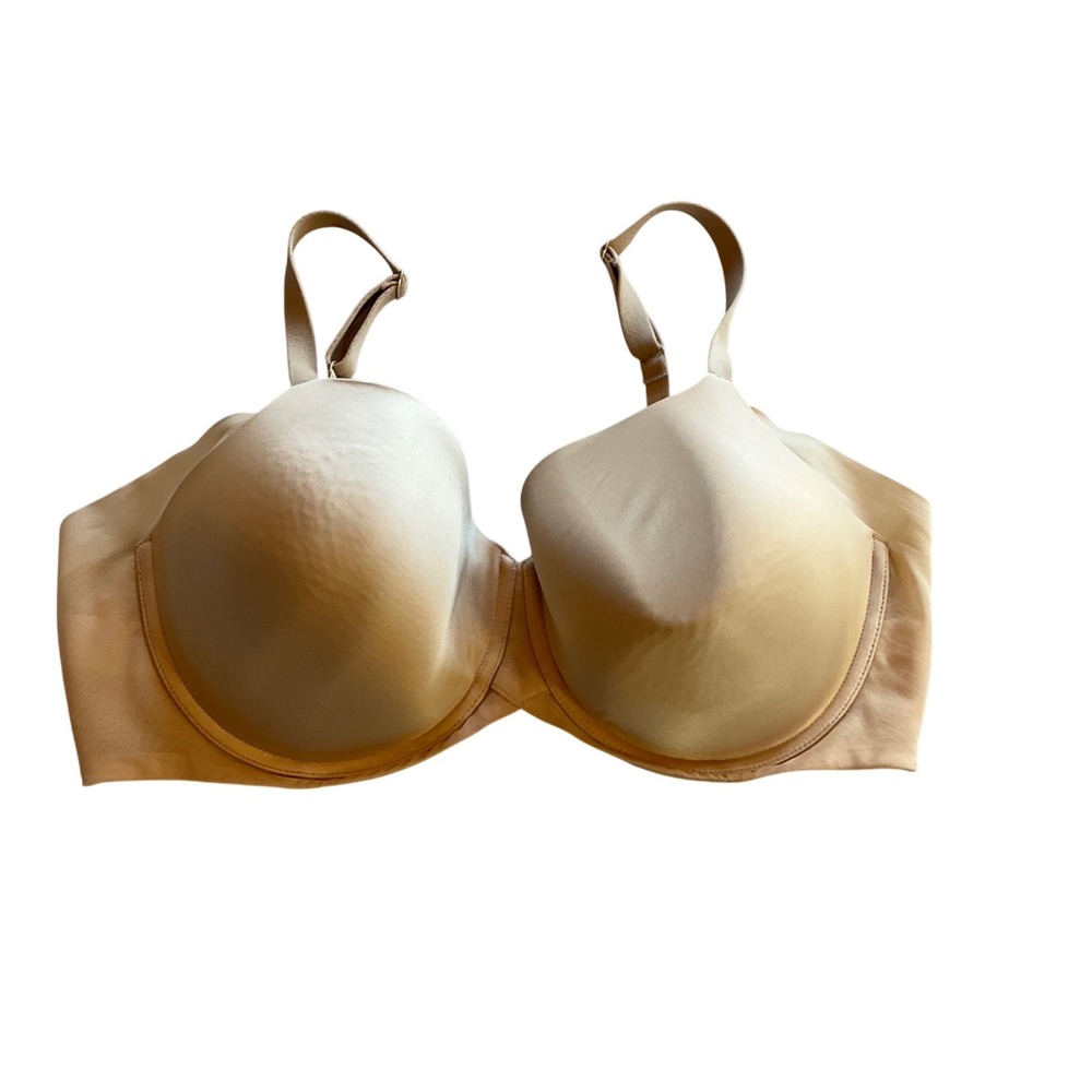 Wacoal Back Appeal Underwire Bra Women‎ 42DD Tan Excellent Smoothing 853281